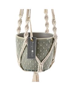 Burgon & Ball Macramé Hanging Pot